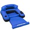 Swim Central Inflatable Ultimate Floating Swimming Pool Chair Lounger - 55" - Blue and Black